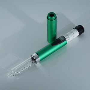 OEM Premium 3ml Cartridge Device Green Metal 60U V2 Reusable Insulin Injection Pen Accurate Dosing for Long-Term <b>Glass</b> <b>Packaging</b> - Product Image 6