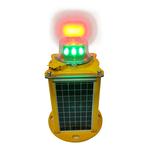 Luz de Extremo de Pista Portátil LED JCL500-S-TAE de Alta Calidad, Alimentada por Energía Solar, para Barrera de Parada de Pista y Luces de Borde de Taxiway de Aeropuerto - Product Image 1