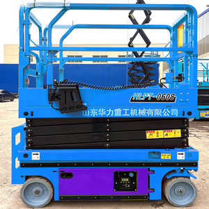 Gunting listrik mengangkat 4-18m Platform udara 6m 8m 10m 12m 14m Skylift perancah pengangkat seluler angkat hidrolik - Product Image 1