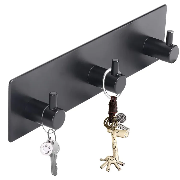 JH-Mech Vintage Diy Adhesive for Security Display Shelf for Hallway Kitchen Key Hook