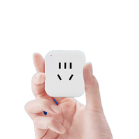 Vente chaude 220V AC Monophasé Smart Home Prise Sans Fil Télécommande avec Affichage Numérique et Capacité de 1.5kW
