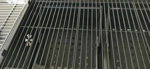 Buitenkeuken barbecue smoker grote trolley tuinfeest zwarte flambe trolley bbq houtskoolgrill carbon steel - Product Image 6