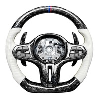 Volant sport en fibre de carbone pour G20/G30 Série 3/5 F30/F32/F31 Série 3 E90/E60/E92 Série 5 F10 328i/330i G05
