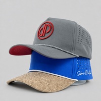 Gorra de Béisbol Personalizada al por Mayor con Logotipo Bordado y Perforaciones Láser, con Tela Transpirable para Deportes al Aire Libre