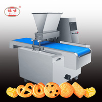 Machine à Biscuits Électrique Commerciale Multifonctionnelle Monocouleur pour Boulangerie, Machine à Biscuits Rotative à Moule, Machine à Alfajores, Haute Capacité Lactée
