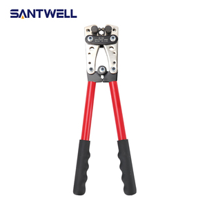2022 Hot Sale Industrial Grade Steel <b>Wire</b> Rope <b>Crimping</b> <b>Tool</b> with Cable Cutters Swaging <b>Tool</b> for Connectors Black Oxide Finish - Product Image 1