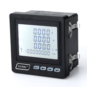 REHE RN-DD3Y Smart <span class=keywords><strong>Digital</strong></span> <span class=keywords><strong>Meter</strong></span> Energie Elektrische Spannung Leistung Watt Dreiphasen-Multifunktions-LCD-Leistungs messer Multimeter - Product Image 2