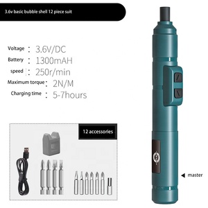 NEOBRISKEN Pen Type <b>Screwdriver</b> Mini Power Tools <b>Sets</b> Multi-function <b>Bit</b> <b>Set</b> N210 Pen Type Electric <b>Screwdriver</b> Cordless Screwdr - Product Image 3
