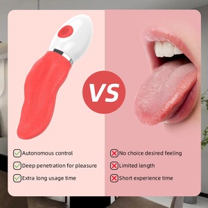 Oem/ODM lưỡi Đồ chơi tình dục cho phụ nữ IPX7 không thấm nước 3 cường độ điện 7 rung liếm g-spot người lớn Đồ chơi tình dục Vibrator sản phẩm - Product Image 6