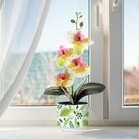 Yicai – Simulation de Pot de fleur personnalisé, Pot de jardinière Ome, ornements de décoration de bureau pour la maison