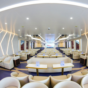 62 मीटर इनकिनारे प्रकार की लक्जरी मिनी क्रूज नौका जहाज कस्टम डिजाइन और अग्रणी क्रूज नौका जहाज निर्माण कारखाने द्वारा निर्माण - Product Image 6