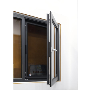 Fenêtre à battant et à bascule en aluminium de qualité supérieure avec technologie de rupture thermique pour une construction durable - Product Image 4