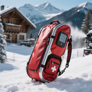 Borsa per scarponi da sci Oxford di grande capacità OEM/ODM resistente all'acqua per accessori da sci e scarponi da Snowboard borse da sci - Product Image 4