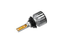 Lampu Mobil LED HUAJIAN M1 30W 3500LM, Lampu Depan Otomatis M1 H1/H4/H7/H11/H13/H16/9005/9006/9007/9012 dengan Kipas