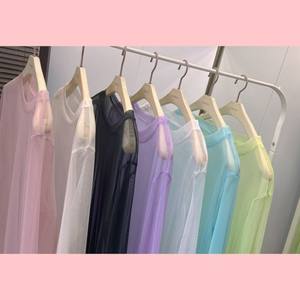 Camiseta Nueva de Manga Larga con Protección Solar, Color Caramelo, Informal, de Malla Transpirable y Secado Rápido para Mujer - Product Image 4