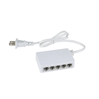 Conmutador de red de 5 puertos 1000Mbps, conmutador inteligente Ethernet Gigabit Rj45 Hub, divisor de Internet