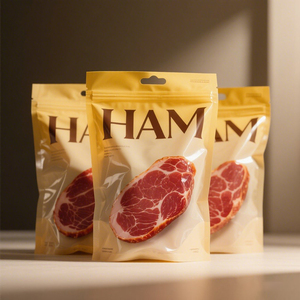 Emballage en sachet debout en plastique imprimé personnalisé, scellé à l'arrière, pour fruits <span class=keywords><strong>de</strong></span> mer, viande congelée, rôti, <span class=keywords><strong>jambon</strong></span> - Product Image 6