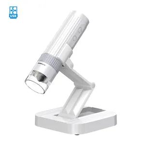 W1-B elektronisches Digital mikroskop Kontinuierliche Verstärkung Lupe Werkzeug 2MP USB Mini Mikroskop
