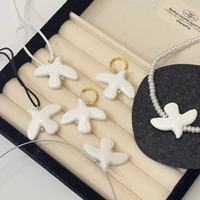 Chaîne de perles vintage avec collier colombe de la paix et branche d'olivier, accessoires de bijoux pour femmes