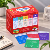 Cartes mémoire personnalisées, cartes de jeu, emballage en boîte rigide, jeu de cartes, impression personnalisée, fabricant OEM en gros