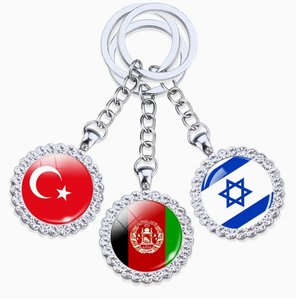Promotion : Pendentif porte-clés personnalisé de haute qualité avec design de drapeau, pour <span class=keywords><strong>sac</strong></span> à <span class=keywords><strong>dos</strong></span> et décoration de clés, vente en gros - Product Image 6