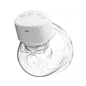 Bomba de leite materno portátil 150ml, bomba elétrica de leite materno portátil para mãos livres