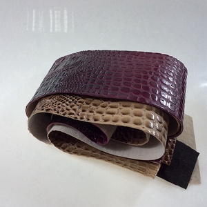 Cuir d'alligator en pvc, <span class=keywords><strong>faux</strong></span> cuir de peau de crocodile, tissu en cuir de crocodile - Product Image 2