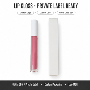 Brillo Labial Vegano de Marca Privada, Voluminizador, de Alto Brillo, No Pegajoso, Hidratante, con Ácido Hialurónico y Vitamina E - Product Image 6