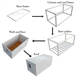 Contenedor prefabricado para habitación de Hotel, montaje Flexible y elegante personalizado, nuevo tipo, precio atractivo - Product Image 5