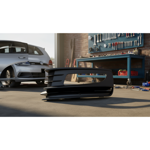 Grille avant en plastique noir pour Volkswagen Vento 2016-2022 Côté gauche Remplacement de la carrosserie automobile Pièce neuve P1617 - Product Image 1