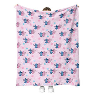 Nueva Manta de Felpa con Diseño de Anime y Personajes de Dibujos Animados, Regalos para Niños, Manta de Viaje Personalizada con Sublimación - Product Image 4