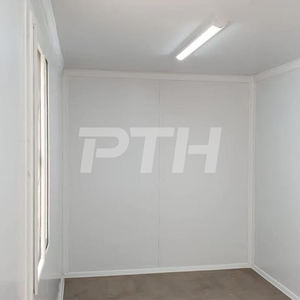 لوح جداري حديث من رغوة البولي يوريثان سريع التركيب لبناء المكاتب في الحاويات - Product Image 5