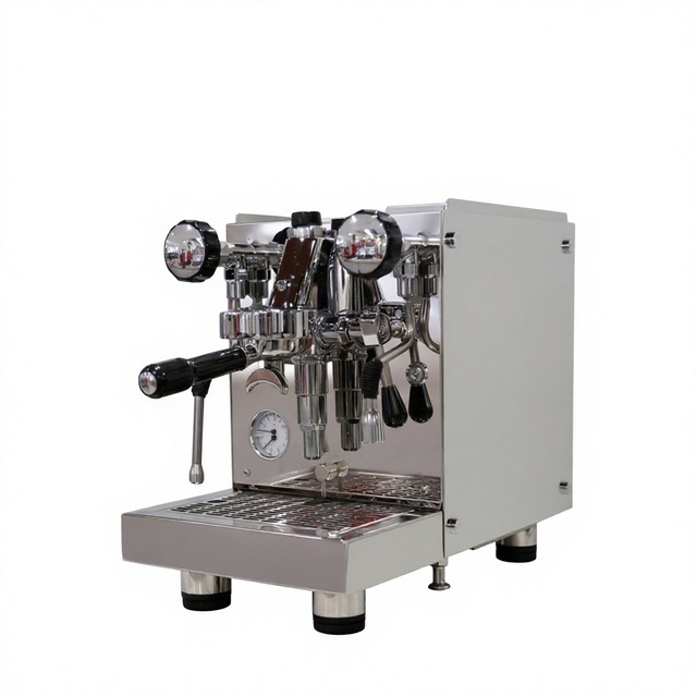 Industrial E61 Brew Group 9 Bar Pressure Stainless Steel Boiler Semi-Automatic Single Group Commercial Espresso Coffee Machine