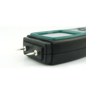 Humidimètre numérique <span class=keywords><strong>pour</strong></span> <span class=keywords><strong>bois</strong></span> AS971 de haute précision avec 2 sondes à broches, en plastique, 50x25x131mm - Product Image 3