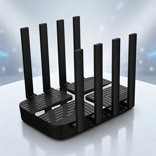 Latest Professional 5G Router with SIM Card Slot BE19000 Tri-Band OpenWRT MESH Networking Customized 5G Router