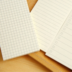 Baru Desain Sederhana Portabel Dapat Air Mata Horizontal Grid Merekam Disesuaikan Dapat Digunakan Kembali Kosong <span class=keywords><strong>Notebook</strong></span> - Product Image 4