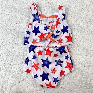 Traje de Baño Reversible para Niñas, Diseño Encantador, Impermeable, Cintura Alta, para Playa, Verano, DH ODM - Product Image 5