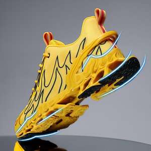 Sneakers Nere da Uomo, Scarpe Casual da <span class=keywords><strong>Tennis</strong></span>, Scarpe di Lusso con Piattaforma, Scarpe da Ginnastica Traspiranti alla Moda per Uomo - Product Image 5