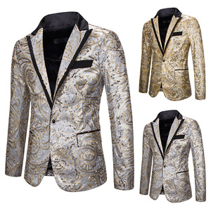 Nieuw Product Promotie Party Prestaties Party Sfeer Mode <span class=keywords><strong>Blazer</strong></span> Jas Mannen - Product Image 5