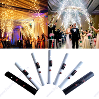 Pistolet Sparkler Froid Portable pour Entrée de Mariés, Système de Tir Scénique pour Feux d'Artifice, Pétards et Fontaines Froides, Machine Pyro