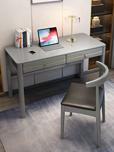 Solid Wood Adjustable Height <strong>Desk</strong> 80cm High 50cm <strong>Narrow</strong> Simple Home Adult Student Study <strong>Computer</strong> <strong>Desk</strong> for Bedroom - Product Image 3