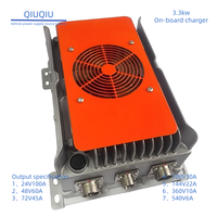 Chargeur embarqué pour véhicule électrique IP67 refroidi par air ou liquide 48V 96V 144V 300V 400V 500V 600V 800V OBC