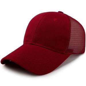 Casquette de camionneur unisexe en toile et maille à 6 panneaux réglable, personnalisable avec logo imprimé pour la publicité, idéale pour l'extérieur et l'été - Product Image 6