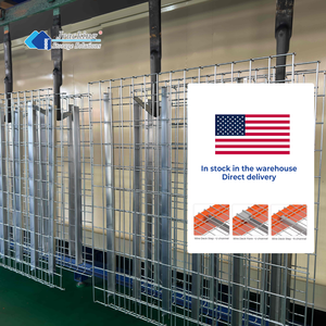 48 ''x 46'' công nghiệp kho lưu trữ Pallet Kệ nhiệm vụ nặng nề dây thép mạ kẽm lưới decking - Product Image 1