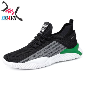 รองเท้ากีฬาผ้าถักแบบตาข่าย ดีไซน์ใหม่ทันสมัยปี 2020 สำหรับผู้ชาย - Product Image 3