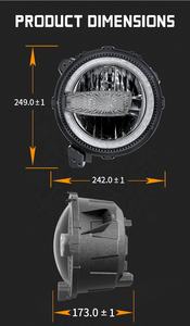 Nuevo Faro Delantero LED <span class=keywords><strong>2022</strong></span> para <span class=keywords><strong>Jeep</strong></span> <span class=keywords><strong>Rubicon</strong></span> 2018+, Accesorios para Automóviles, Sistema de Iluminación LED para <span class=keywords><strong>Jeep</strong></span> JL 2021 <span class=keywords><strong>2022</strong></span> - Product Image 5