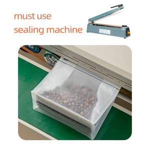 Sachet d'emballage pour thé, sac refermable, forme octogonale, capacité d'un jin avec feuille d'aluminium, pour grains de café et thé Pu'er - Product Image 4