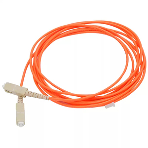 Câble de raccordement optique OEM ODM Orange à fibre monomode SC-SC multimode OM3 OM4 PVC LSZH pour réseau FTTH 5G - Product Image 4