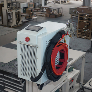 Nouvelle machine de découpe et de nettoyage laser à fibre portative haute vitesse 1500W avec système de contrôle de soudage - Product Image 1