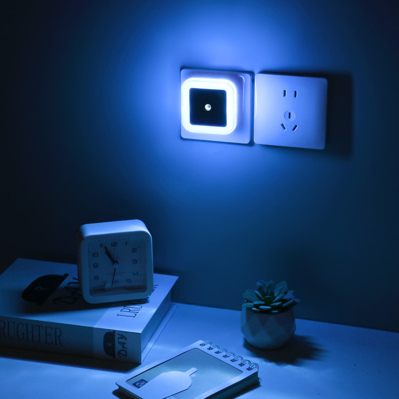 Light-controlled square blue